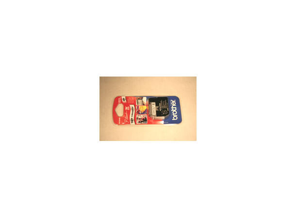 Tape Pt Mk221B 9mm sort/hvit 